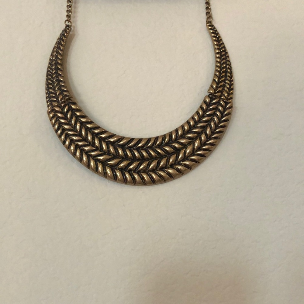 Chunky Gold Statement Necklace
